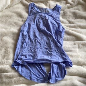Lululemon tank top (open back, with ties)